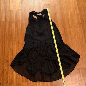BCBGMaxAzria Black Lace Detail Dress